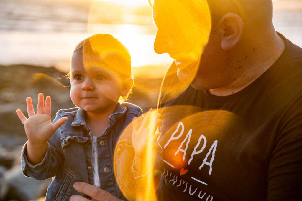 photographe famille manche - audrey guyon - golden hour